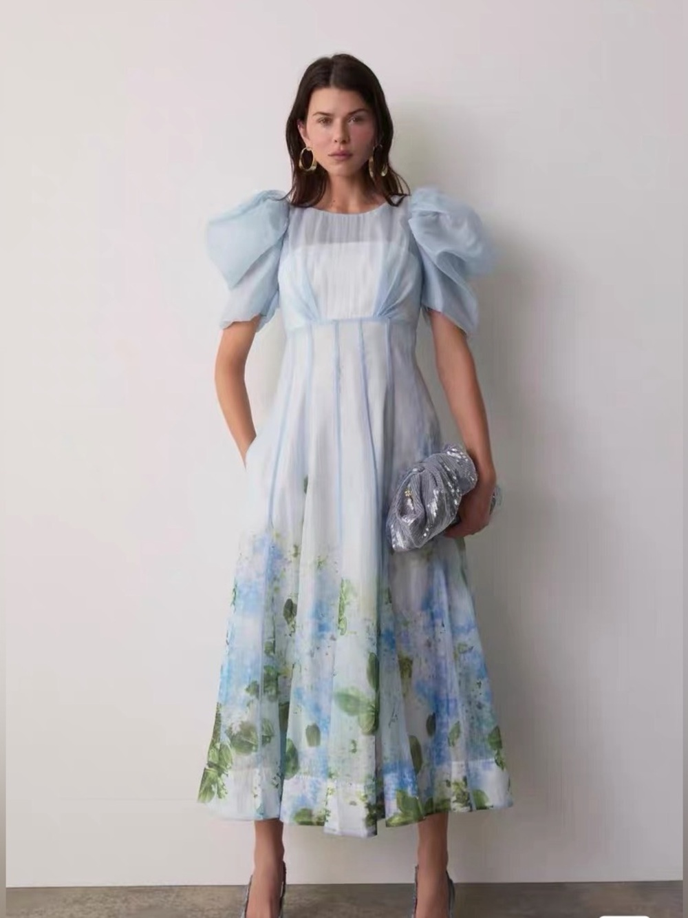 AJE AU10 CLEMENTINE MIDI DRESS